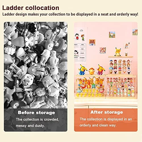 Clear Acrylic Display Case - 40 x 18 x 21 cm White-clear Step