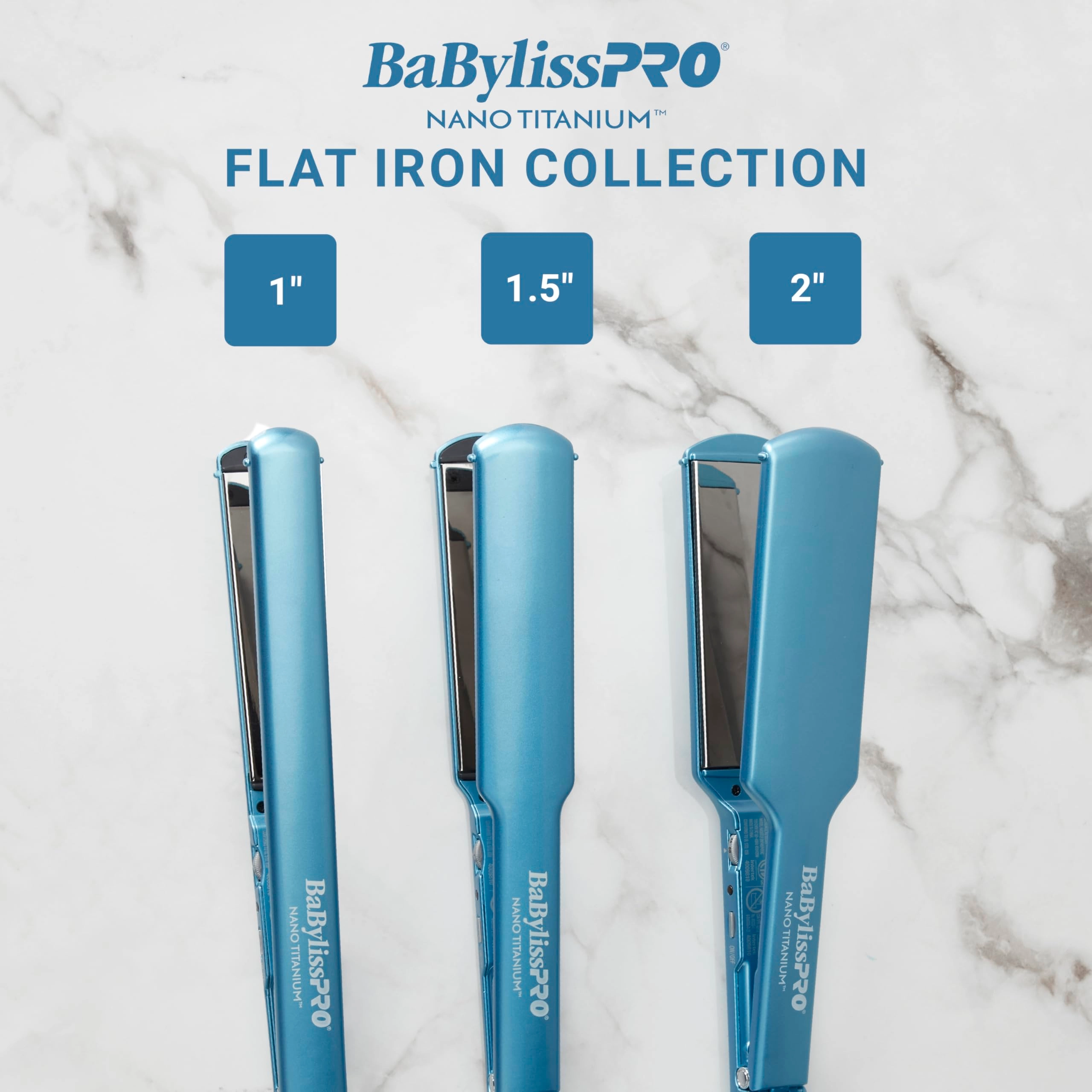 Nano Titanium Ultra-Thin Flat Iron - 1 inch