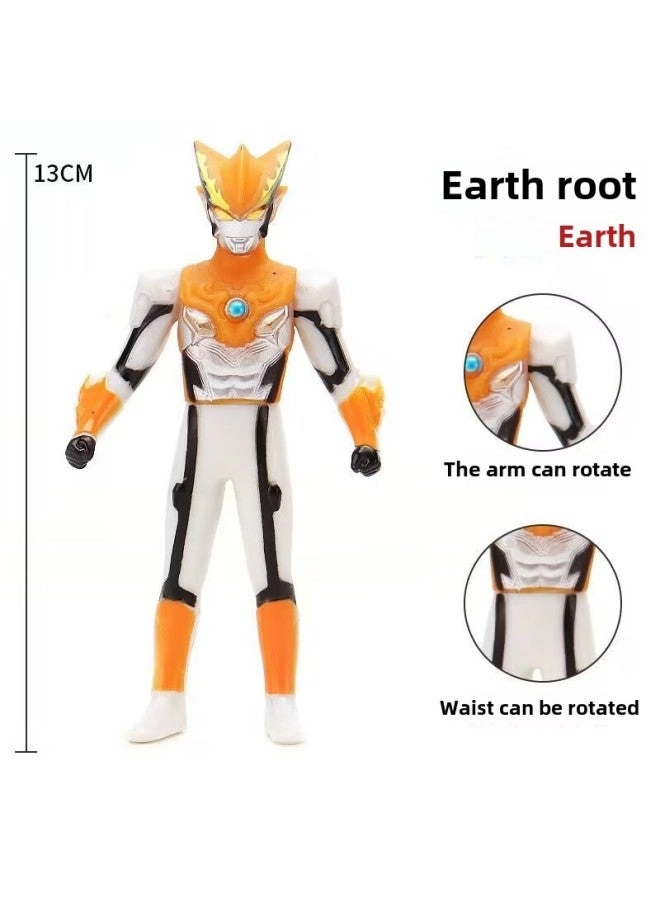 Generic Doll - 13cm Yellow Earth Rosso
