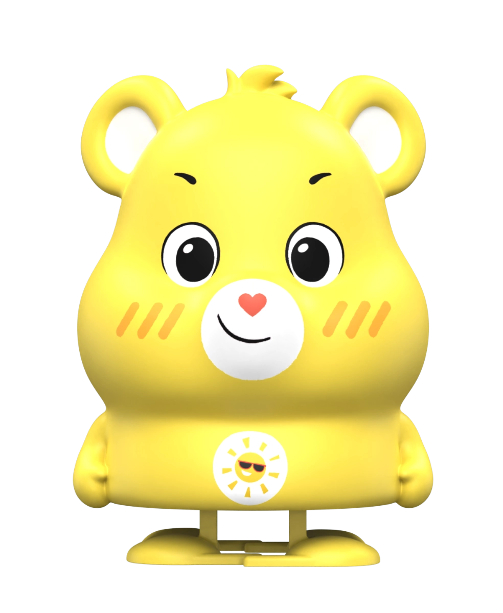 Funshine Bear Mini 9.5 cm Plush - Wind-up Collectible