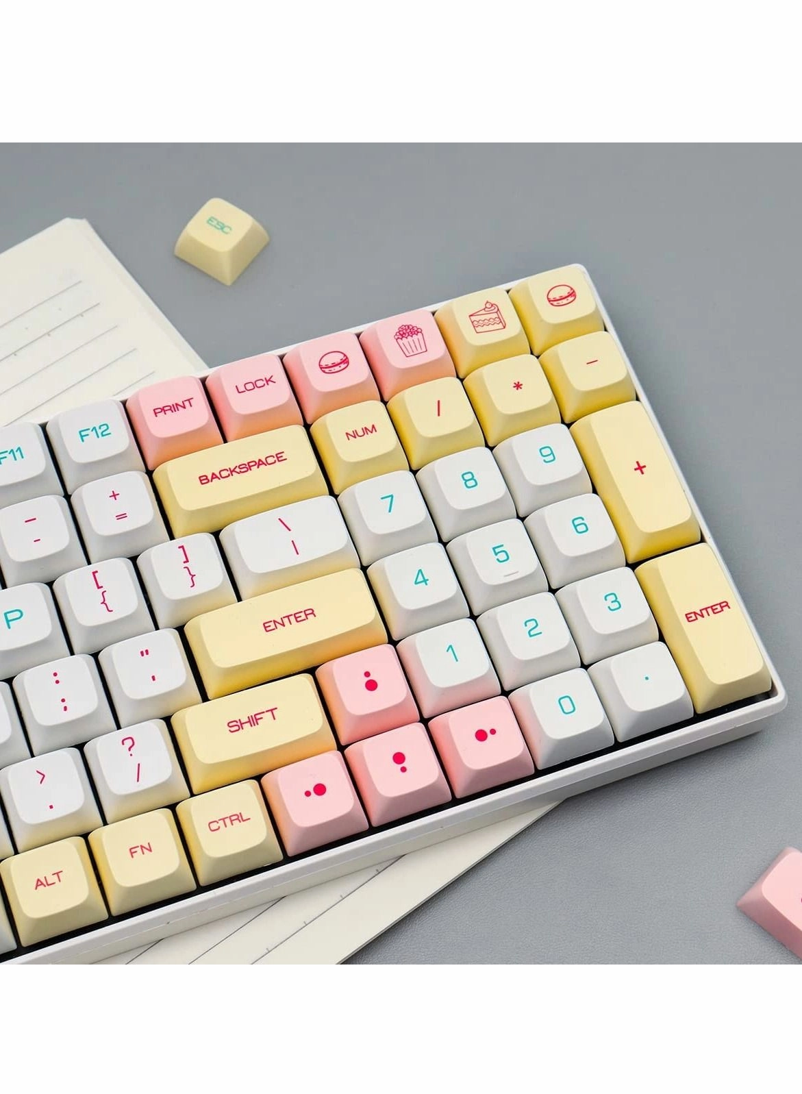 PBT Keycaps - 131 Key XDA Profile DYE-SUB