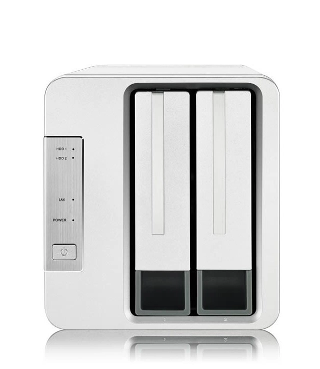 TerraMaster F2-425 + IronWolf 2-Bay 16TB - 2 × 8TB Seagate IronWolf Hard Drives