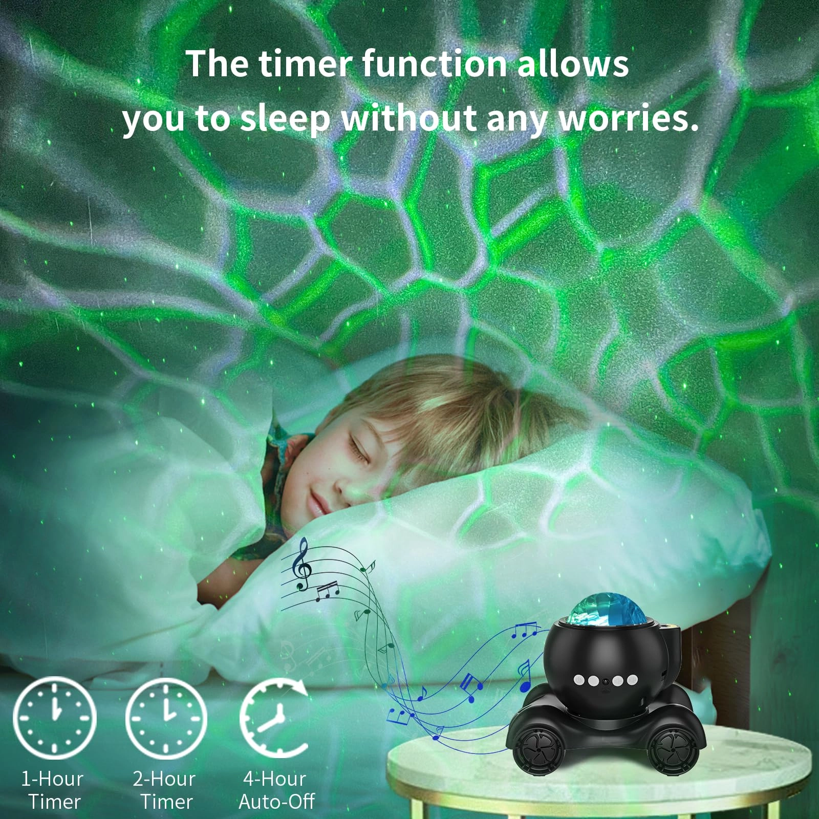 Star Projector - Corded Electric Solid White