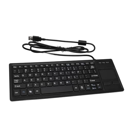 Industrial Keyboard with Touchpad - Wired