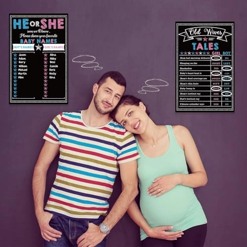 Gender Reveal Board - 2 Pieces