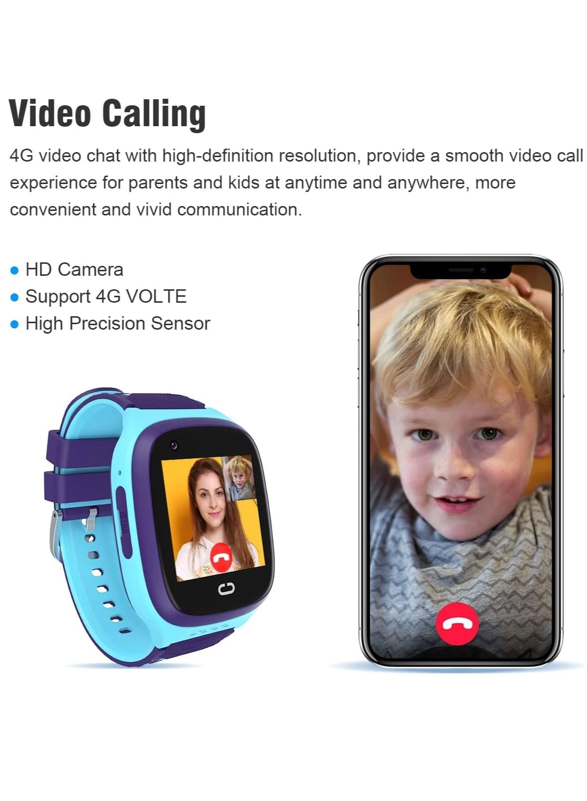 Kids Smart Watch Plastic LTE GPS