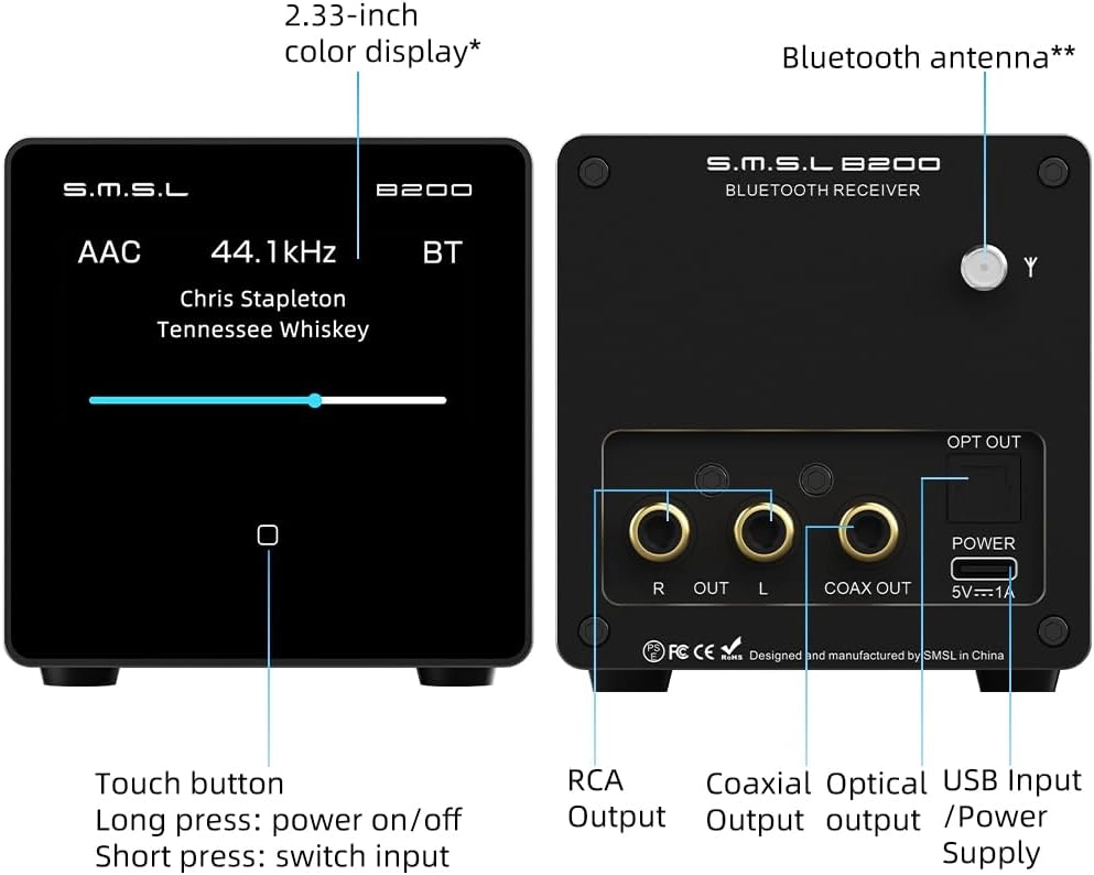 B200 - Bluetooth 5.1 USB USB