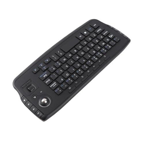 Wireless Keyboard with Trackball Mouse - Wired