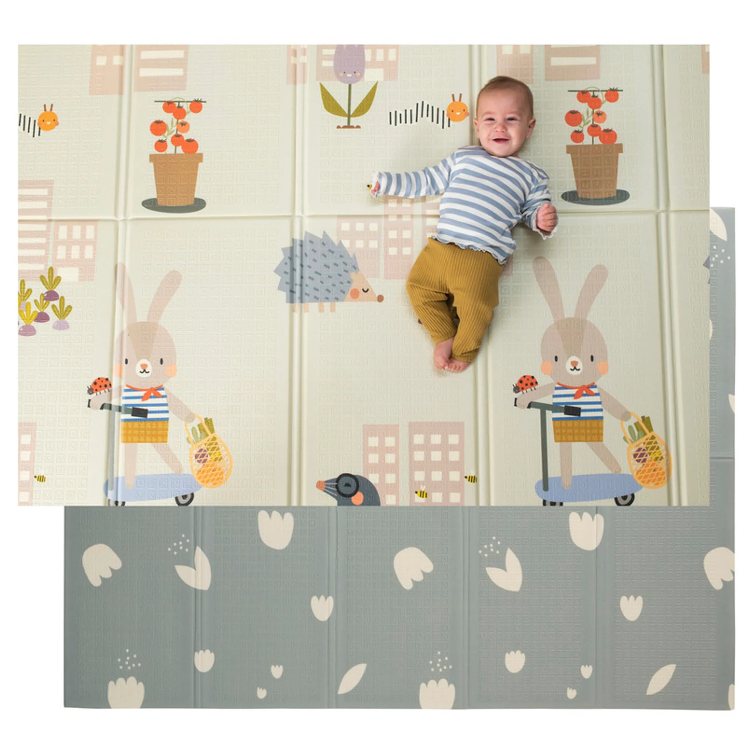 Urban Garden Foam Playmat - 0 month