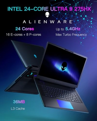 16 Area-51 - 16'' Ultra 9 275HX 64GB DDR5 8TB SSD