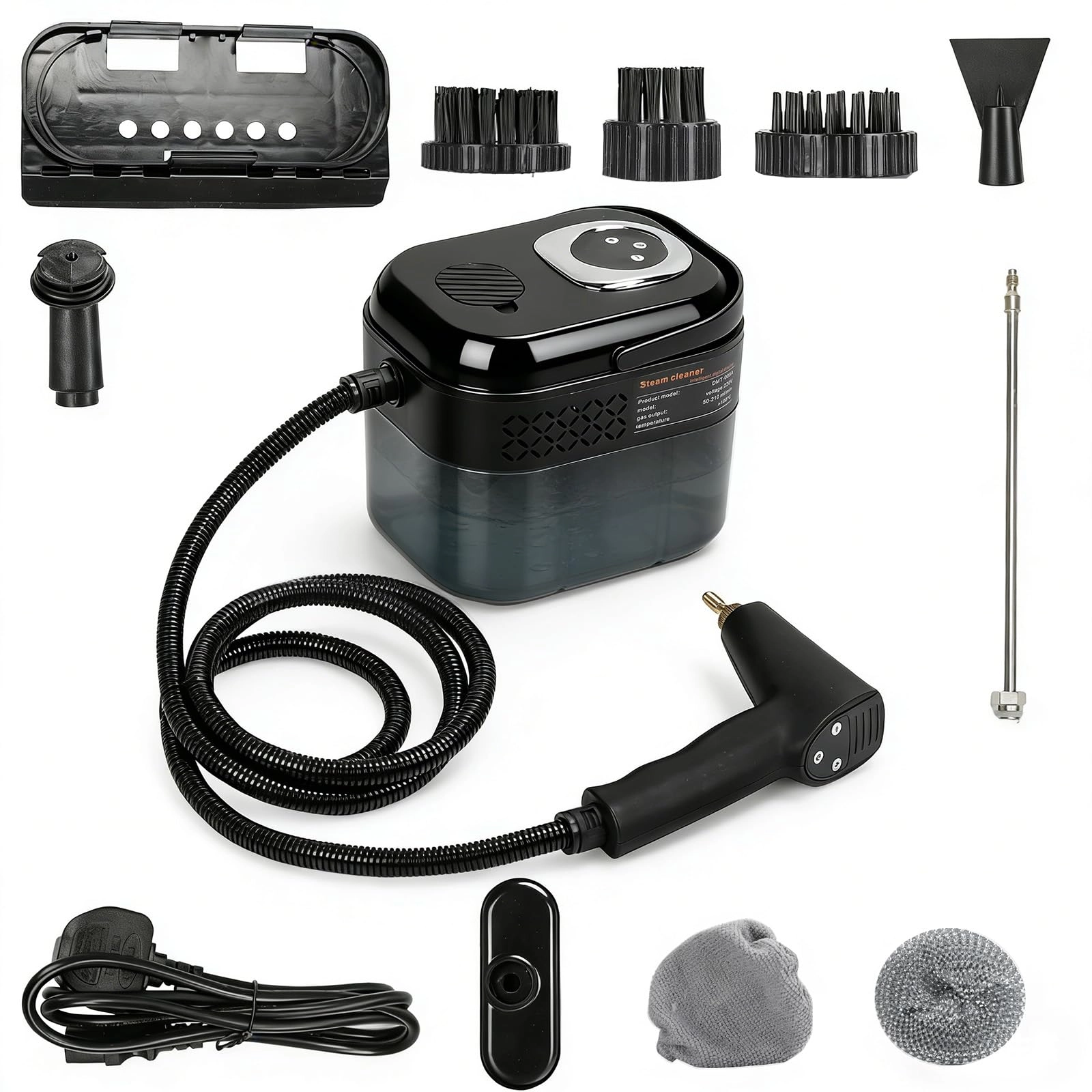 Pressurized Steam Cleaner - 3 BAR 1700ML