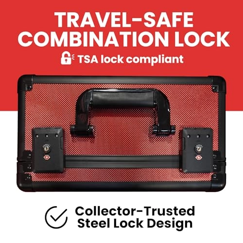 Graded Card Case - 24 x 16.99 x 31.5 cm PSA CGC Beckett SGC One-Touch Toploaders 3-Row