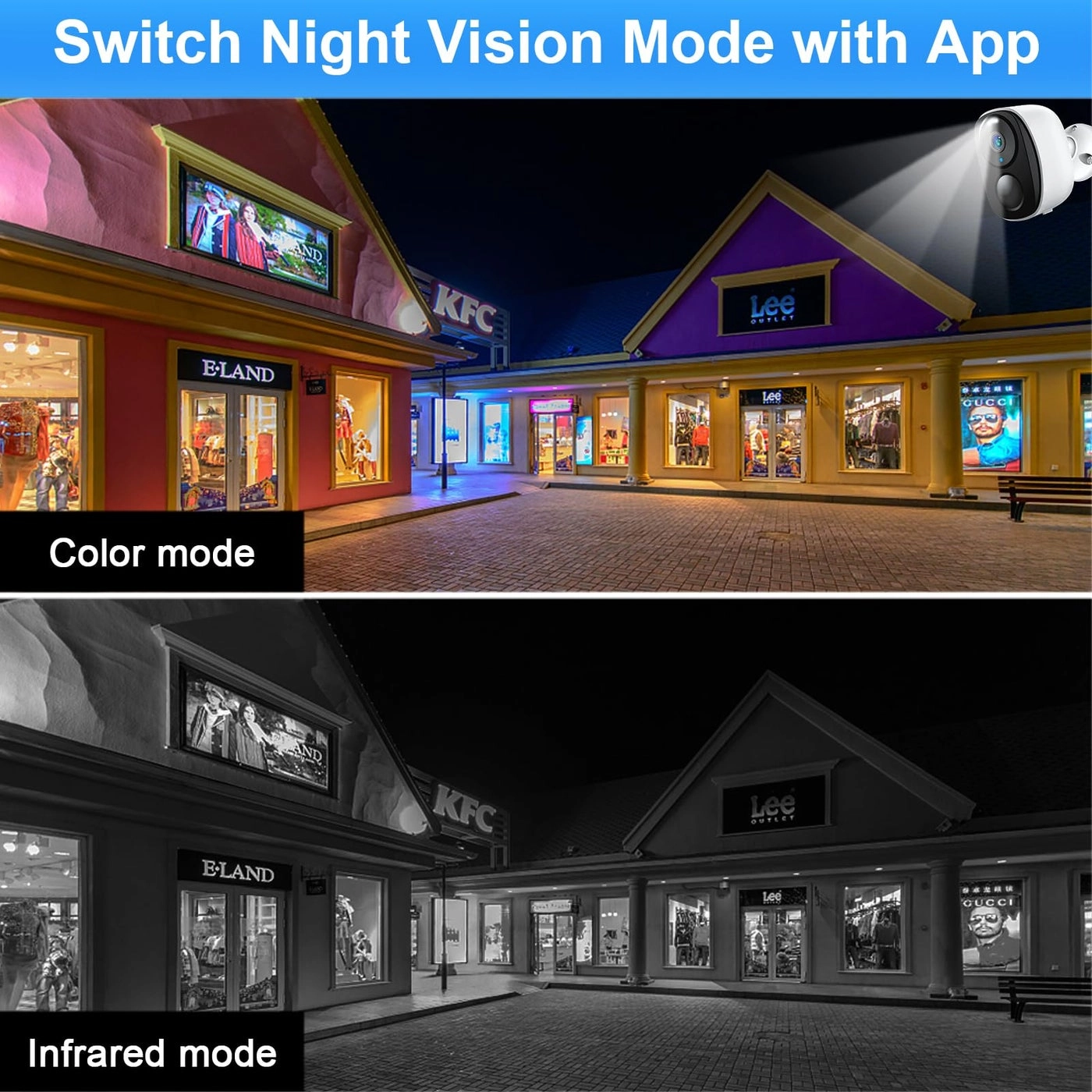 Wireless Security Camera 2K