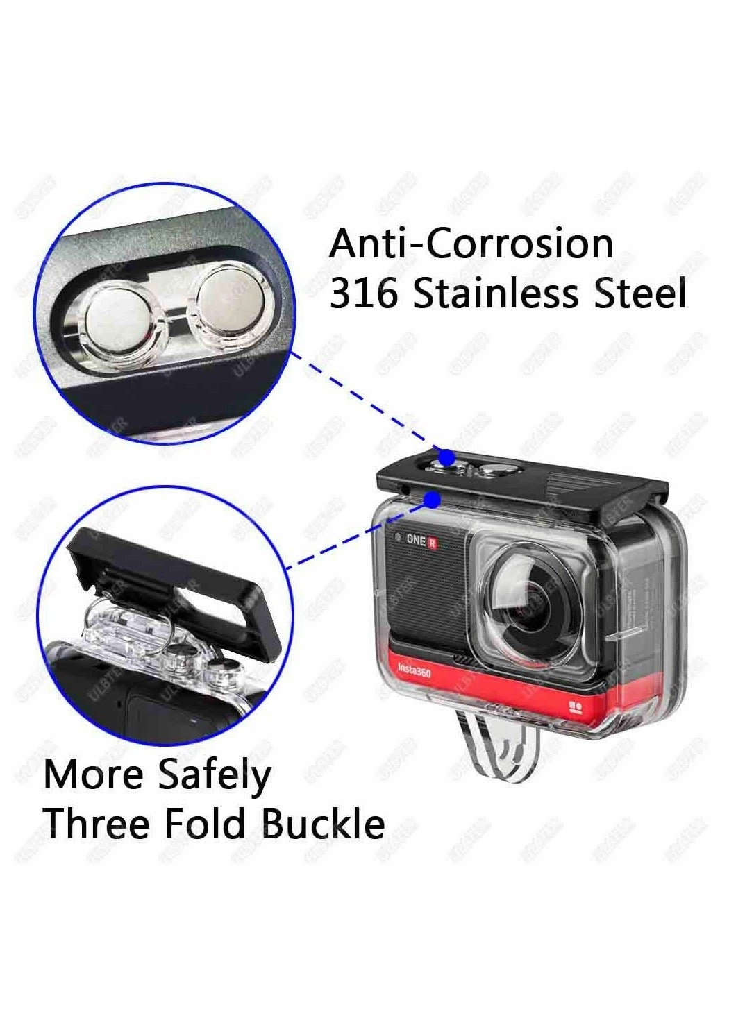 Dive Case for Insta360 ONE R 360 Degree Edition