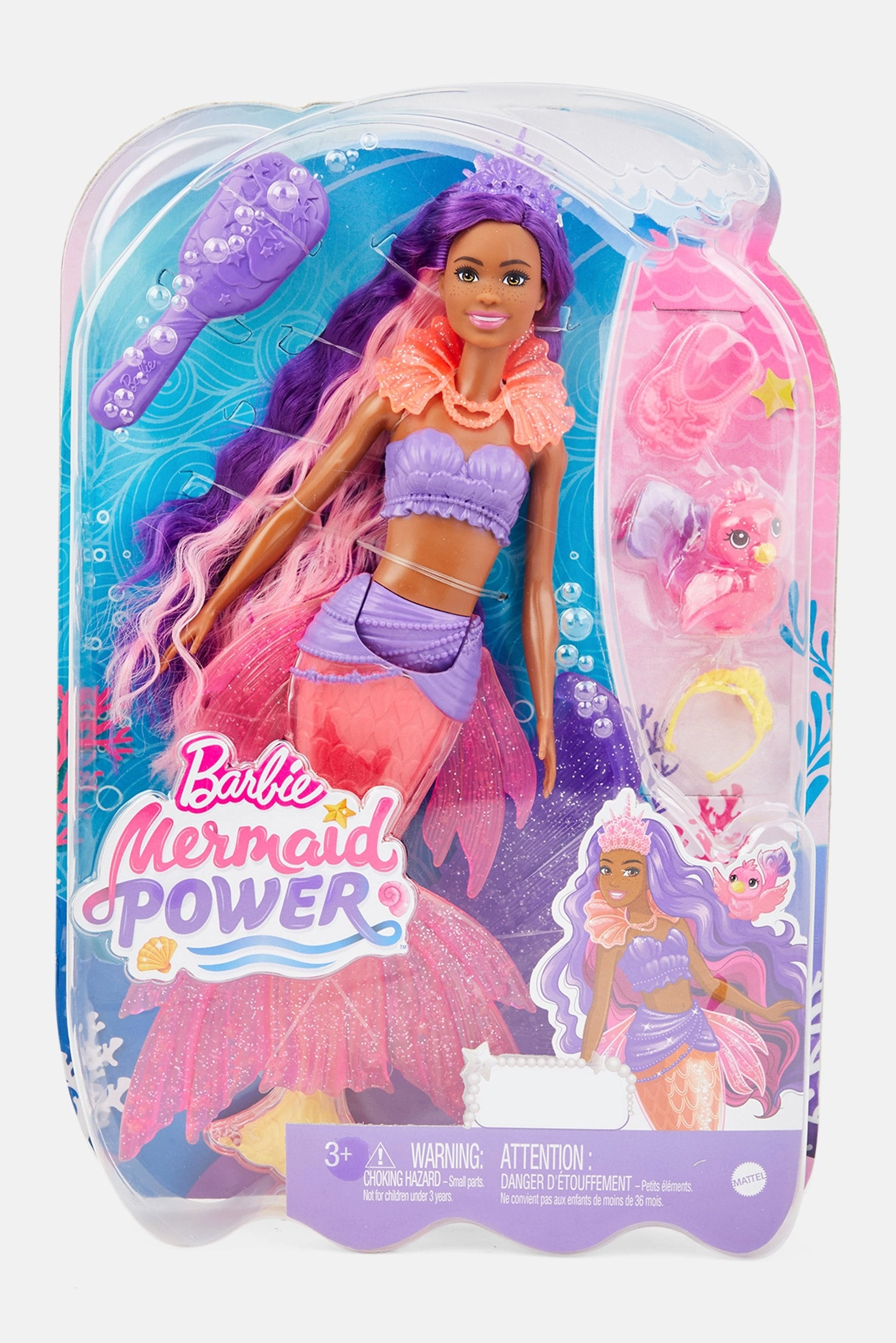 Barbie Power Brooklyn Mermaid Doll - Pink