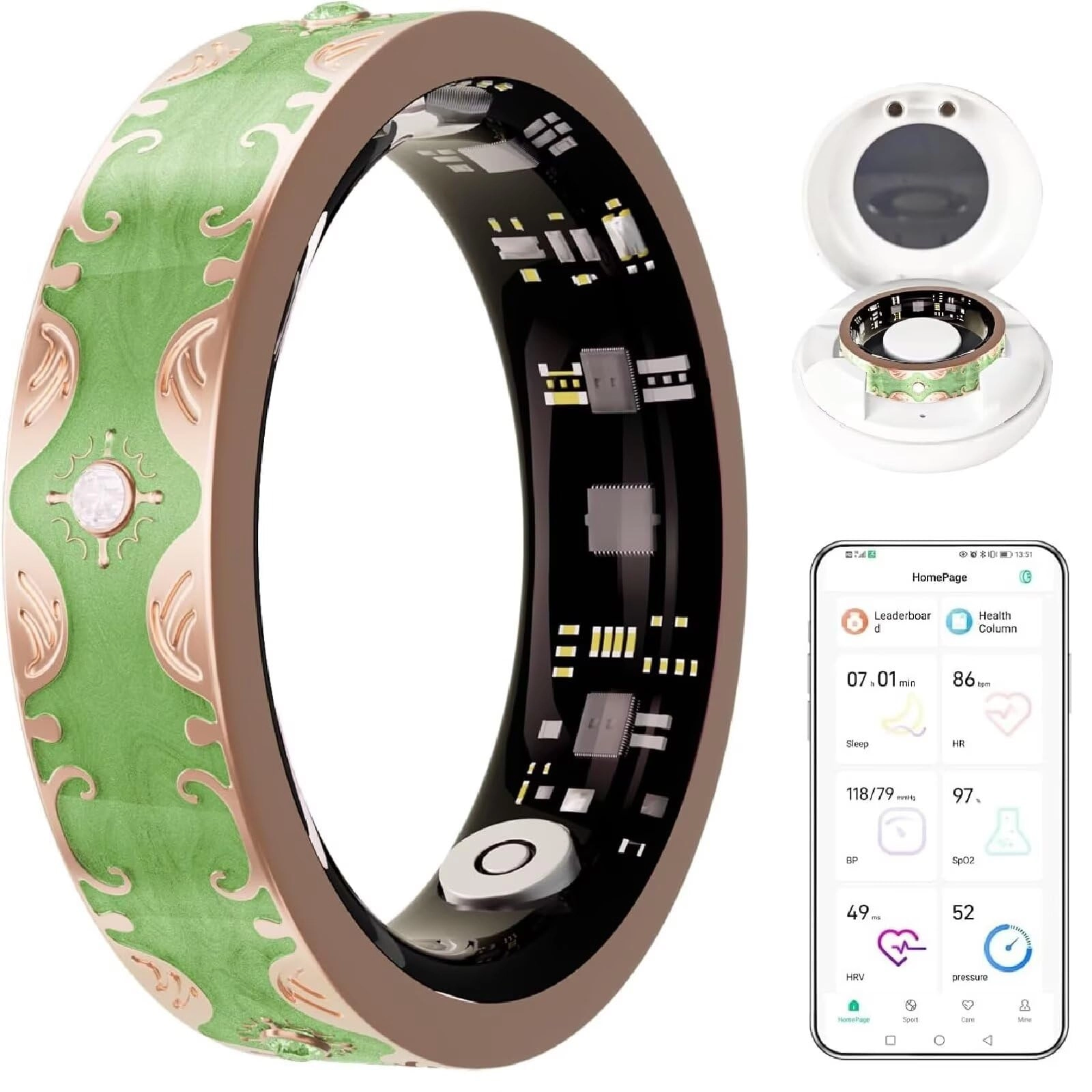 ZIBENE Smart Ring - 7#