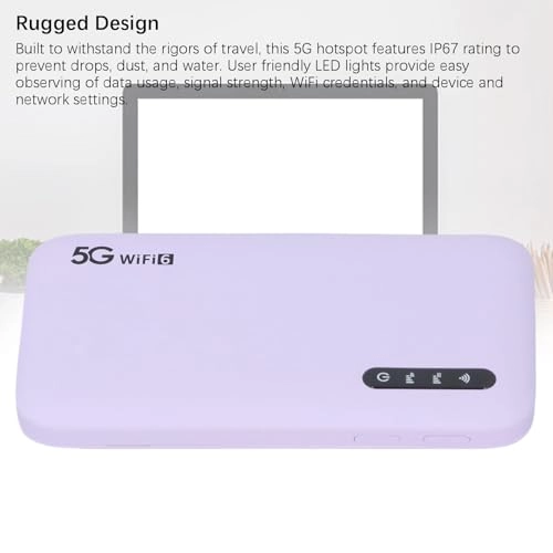 5G Mobile Hotspot - 2770 Mbps WiFi6