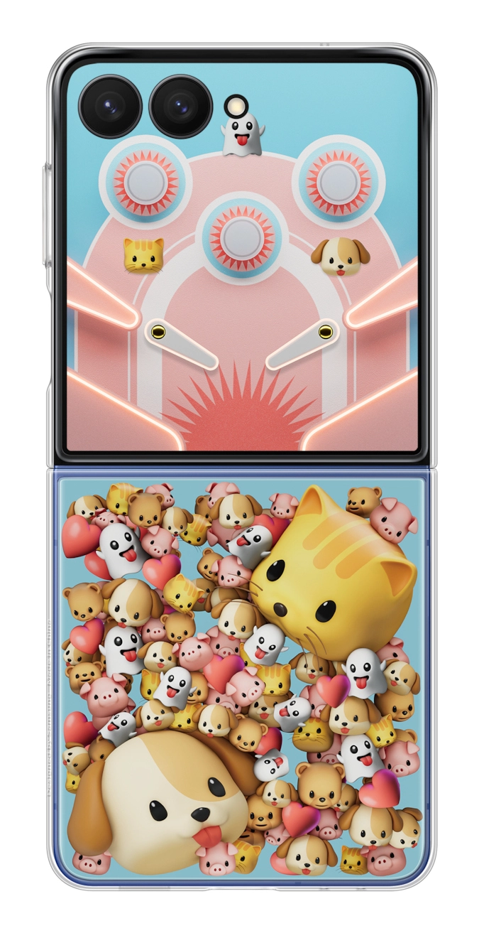 Flip7 Ring Case Silicone for Galaxy Z Flip7