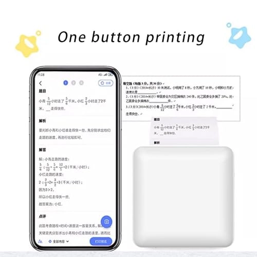 Mini Portable Thermal Printer