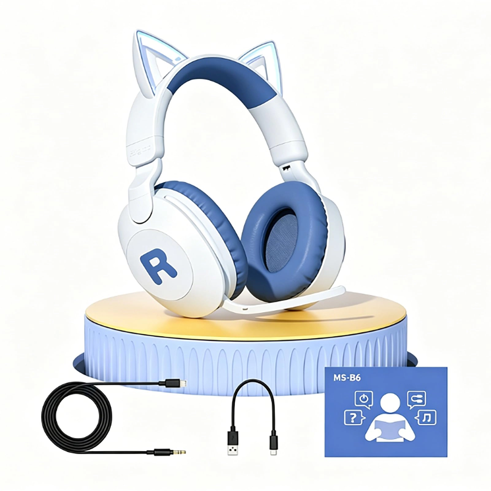 JICUICUI Kids Bluetooth Headphones Wireless Headphone