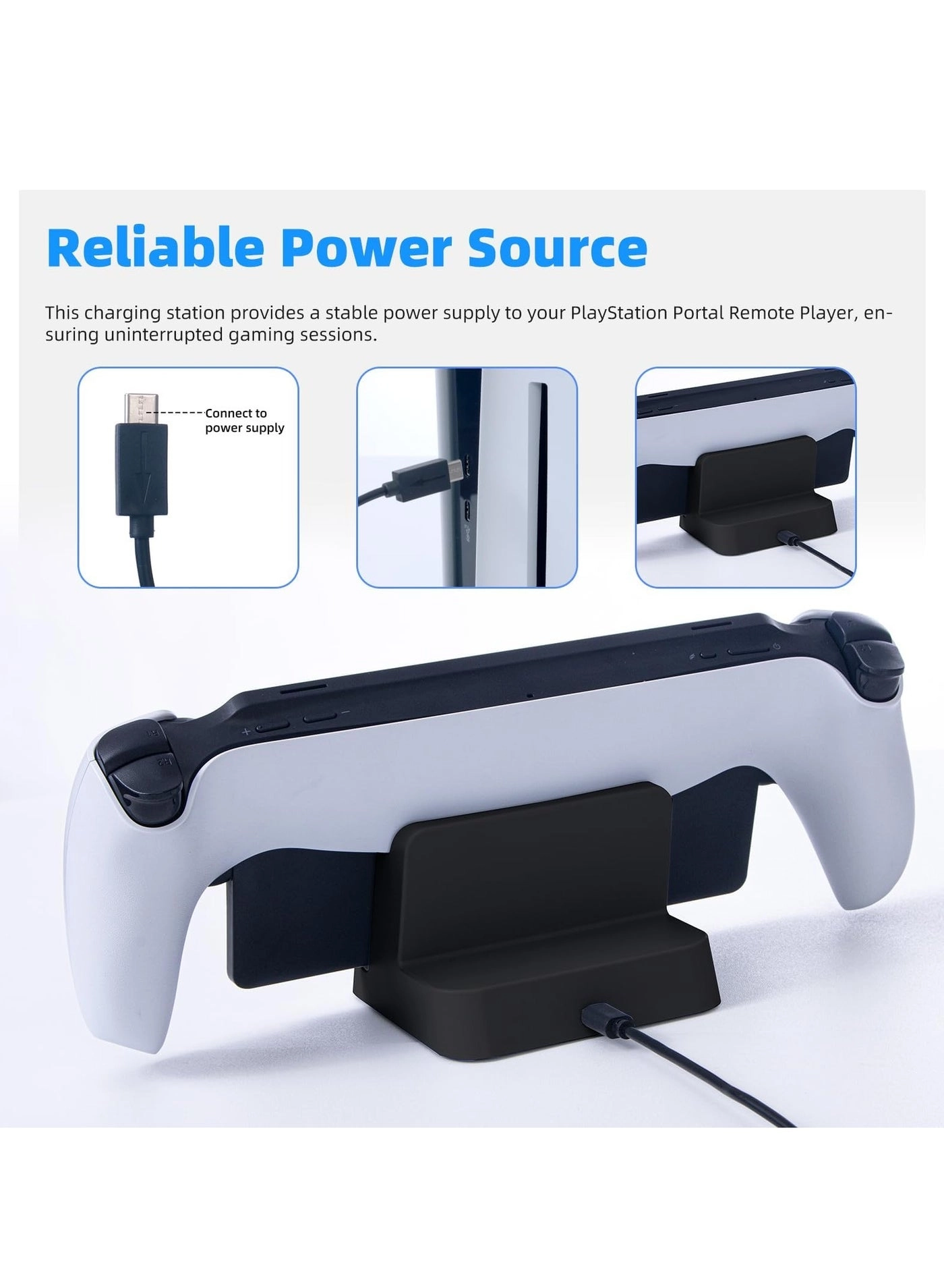 PS Portal Charging Dock - Type-C LED Indicator