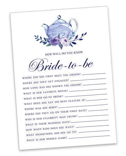How Well Do You Know The Bride - 50 piece(s)