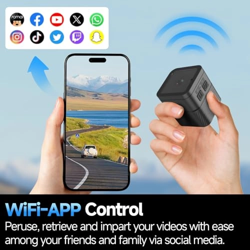 Mini Action Camera - 64GB 1080P 30FPS