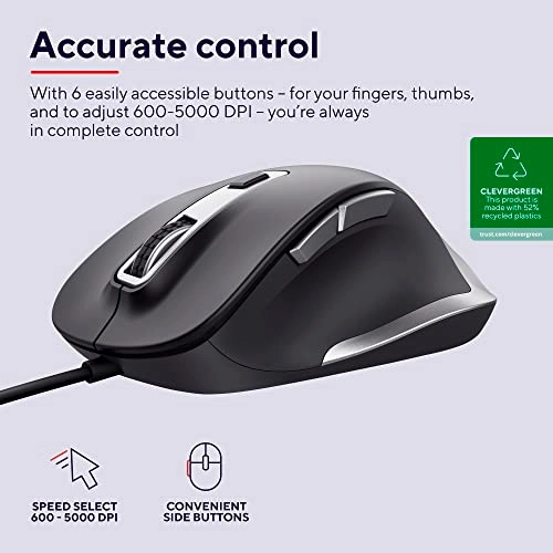 Fyda Ergonomic Mouse - USB
