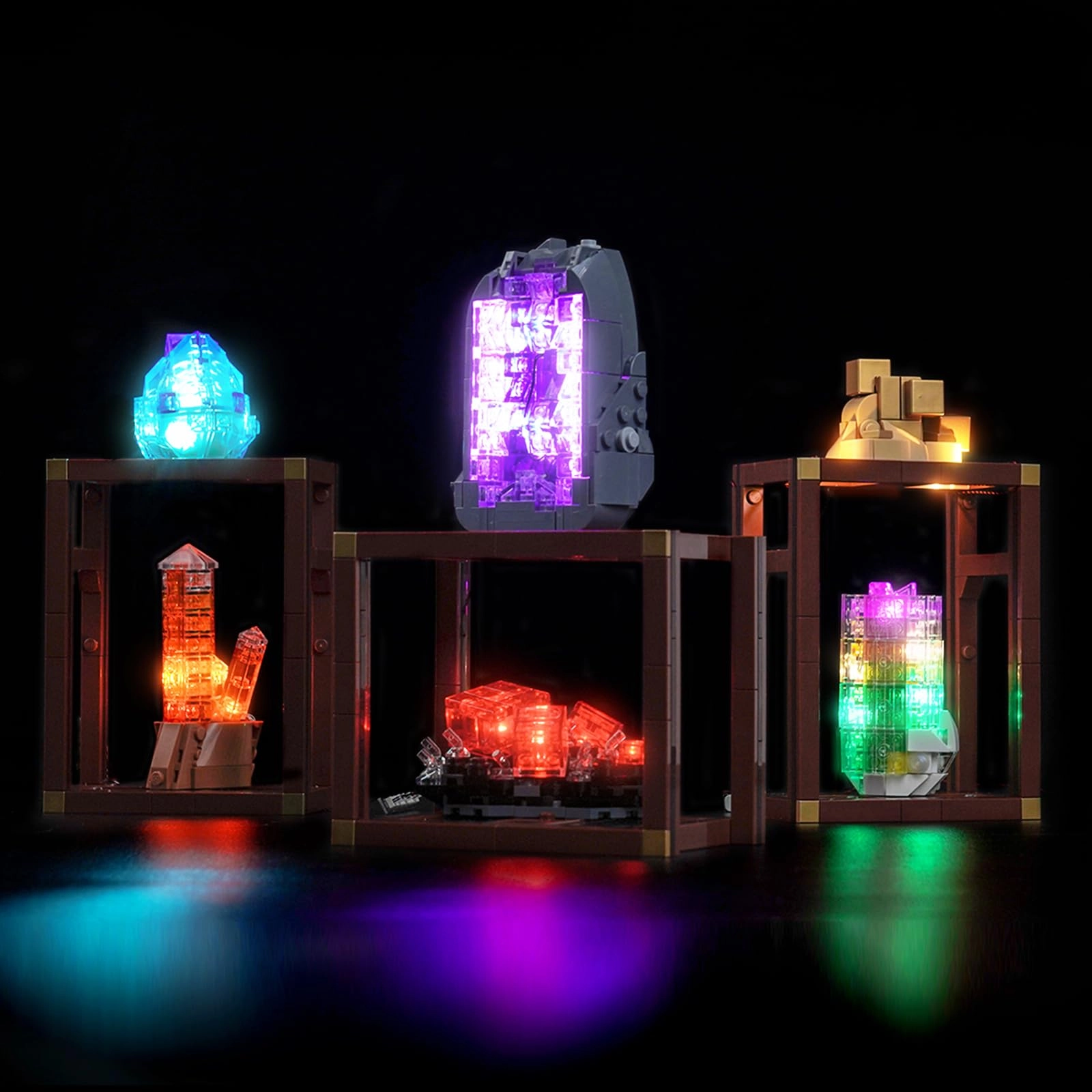 LocoLee Light kit Compatible with Lego 21362 Mineral Collection