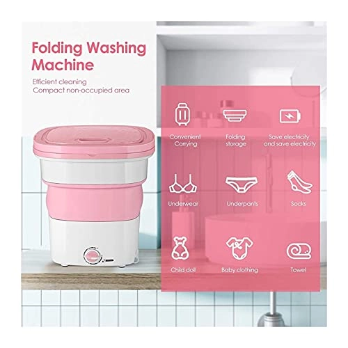Mini Washing Machine - Folding Handle, Polypropylene Washing capacity: 2KG