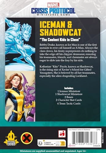 MARVEL: Crisis Protocol - Iceman & Shadowcat