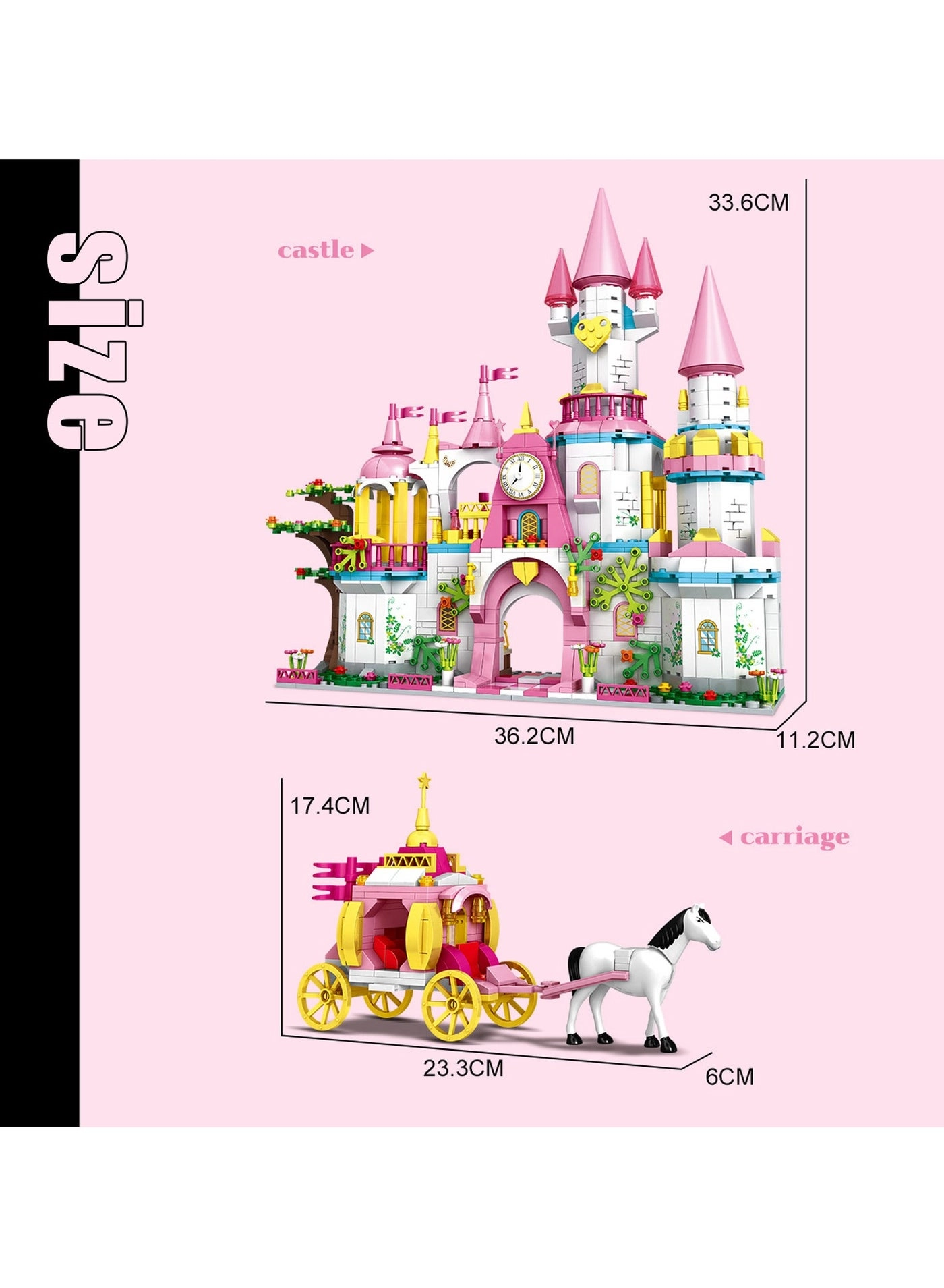 Princess Castle - 998 pcs