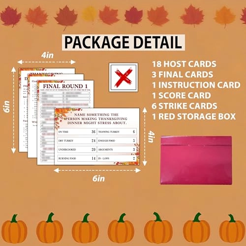 Thanksgiving Friendly Feud Game - 17 years and up