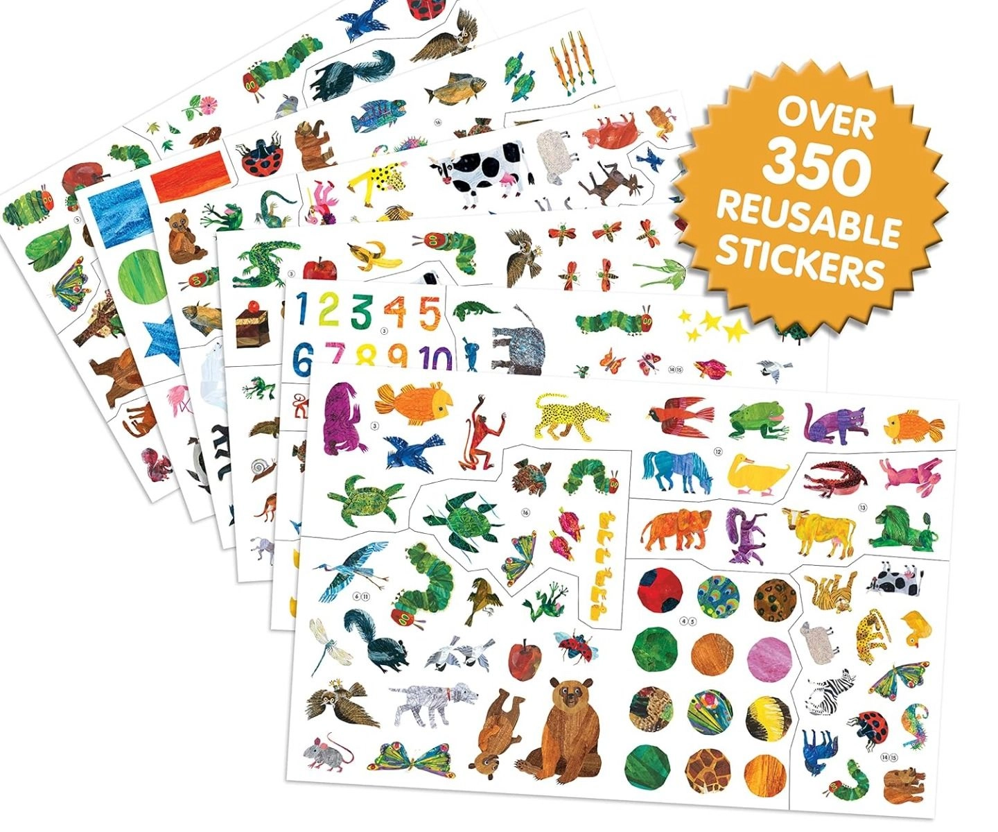 The World of Eric Carle Sticker Book 350 pcs