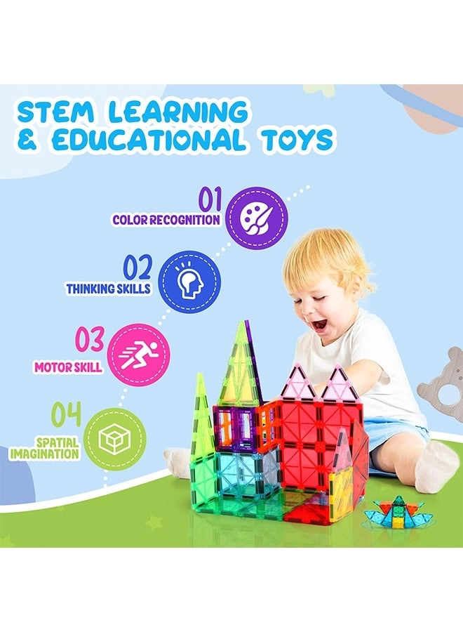 Magnetic Tiles - 60 pcs