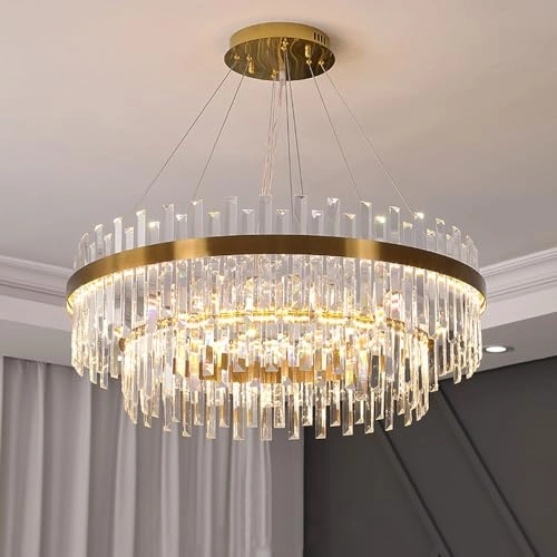 Crystal Chandelier - 3000-6000k Dimmable