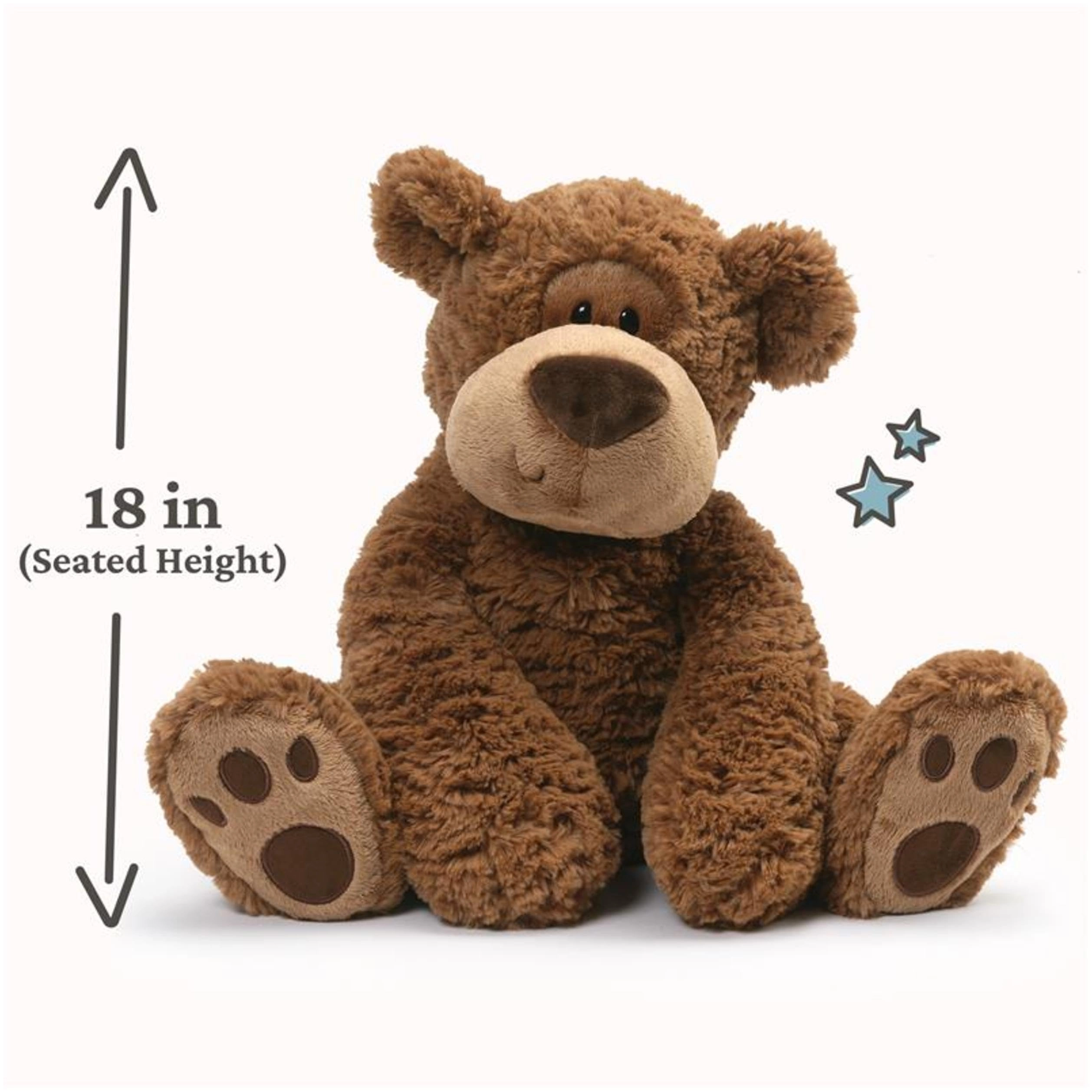 Grahm - 18" Brown Plush