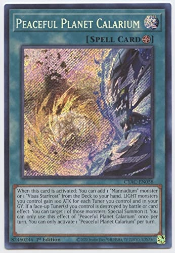 Peaceful Planet Calarium - CYAC-EN058 1st Edition