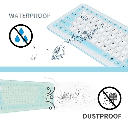 Foldable Silicone Keyboard - Wired