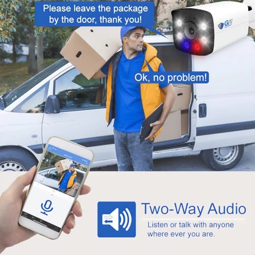 GW4108EP - 8 Channel + GW8038IP - 8MP 4 + GWCAT60 + GWCAT100