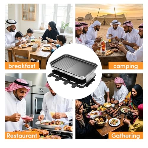 Electric Griddle - 8 zone(s) 37*24.5 CM