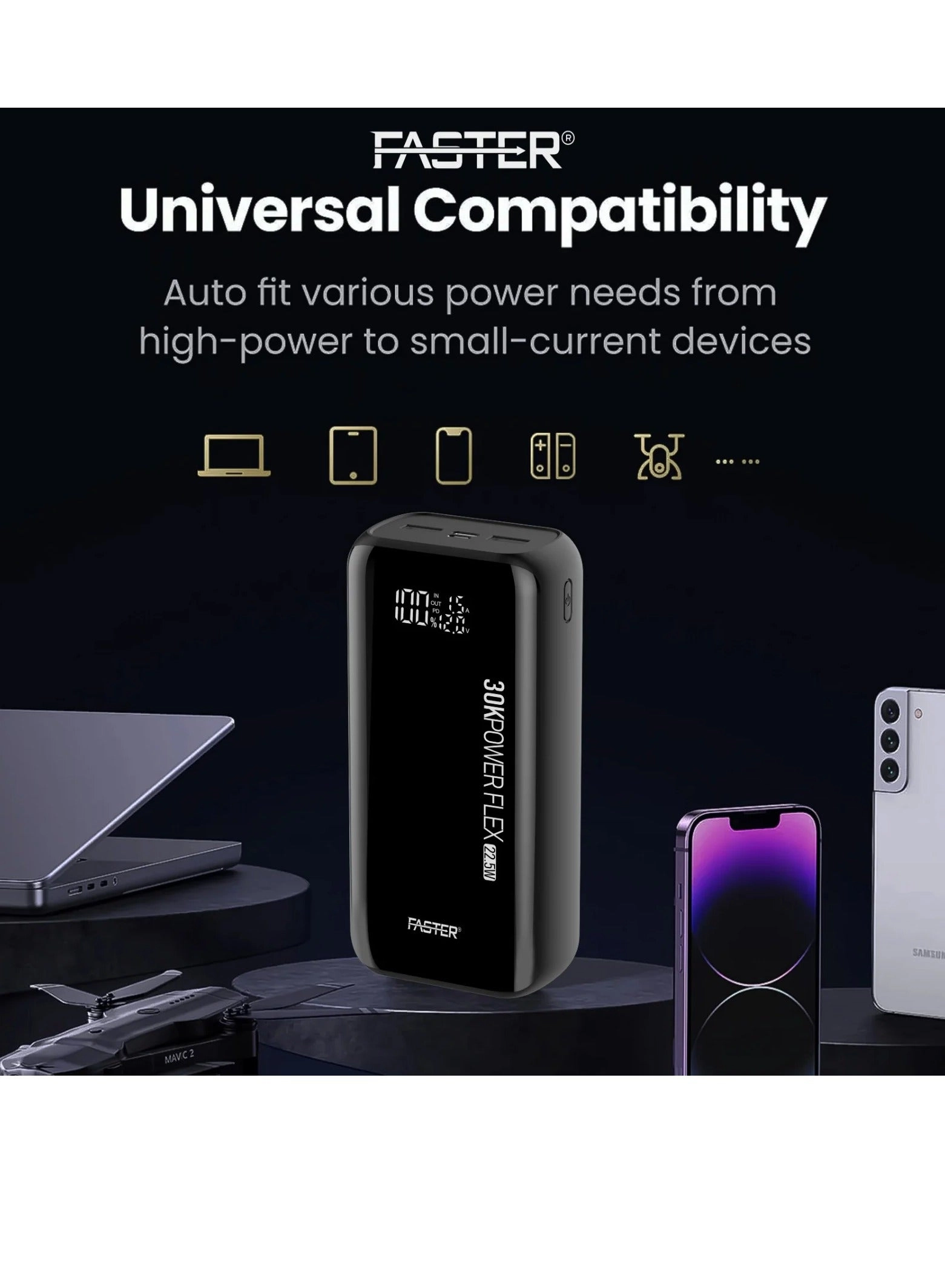 PD-30 - 30000 mAh 22.5 Watt