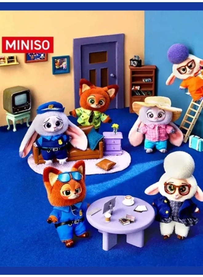 Zootopia Series Blind Box - Vinyl Plush Pendant Keychain