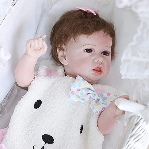Reborn Baby Doll - 22 inch Silicone Vinyl Bundle