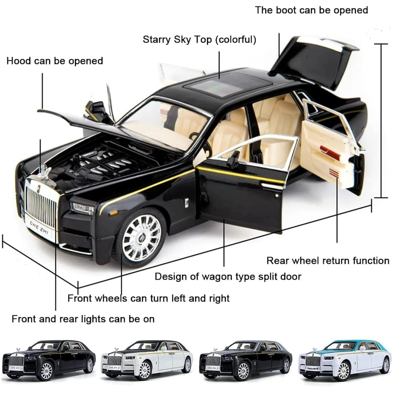 Rolls Royce Phantom 6x6 - 1:32 1 Count