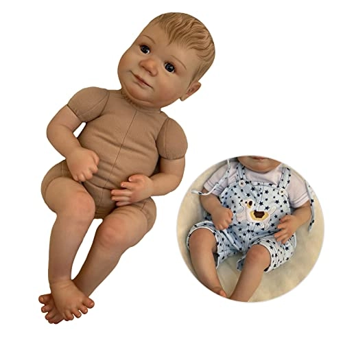 Rebirth Baby Doll - 20 Inch Vinyl Cotton Body Blue Eyes