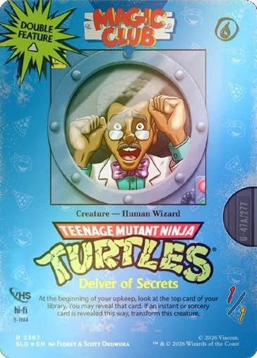 Secret Lair x Teenage Mutant Ninja Turtles: VHS Villains Foil Edition - 5 pcs