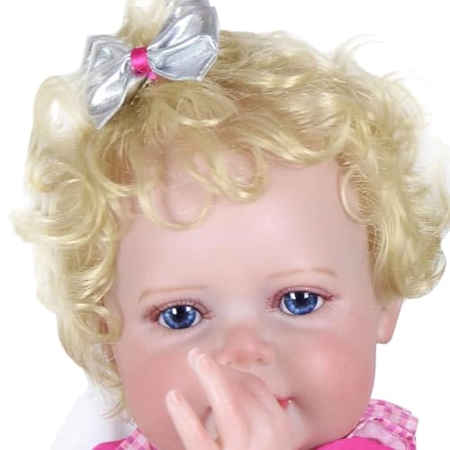 Galaxia Girl Toddler Doll - 21 inch Vinyl Rooted Blond Hair Blue Eyes Ages 14+