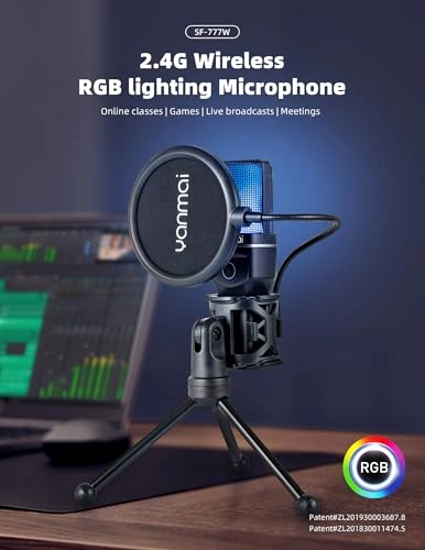 SF-777W USB+Wireless Microphone