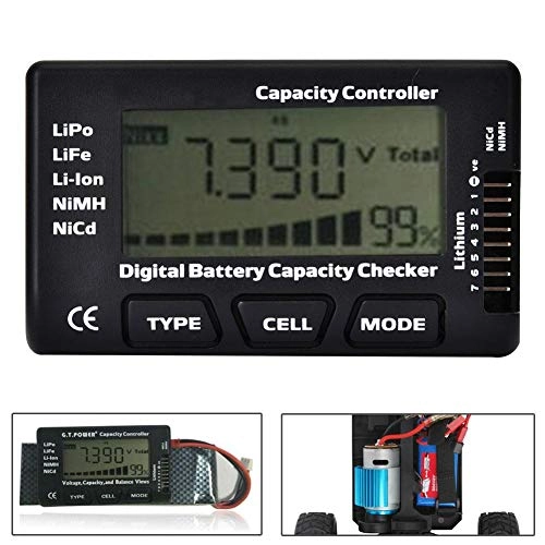 RC Battery Capacity Checker - 2-7S Backlight LCD